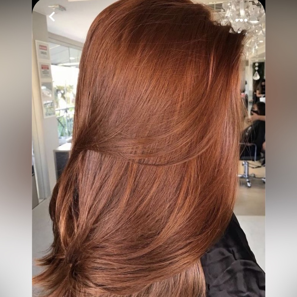 Auburn U-Part Wig (red)